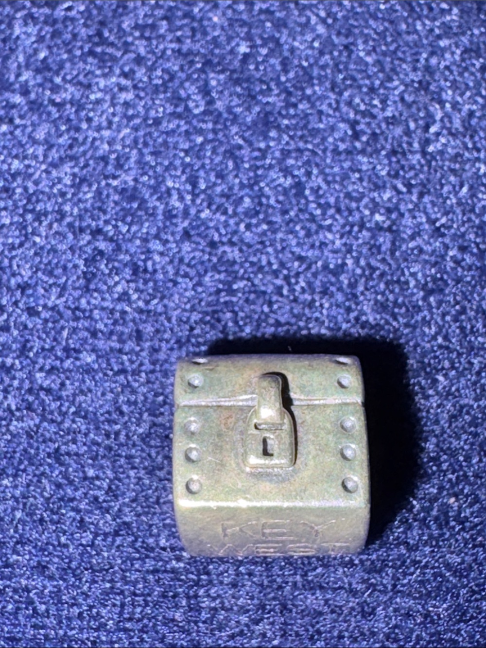 Pandora Silver Tone Key West Treasure Chest Charm